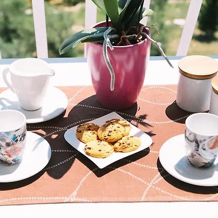 Apartman In With Sea View, Terrace, Air Conditioning, Wi-fi